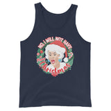 GG I Will Not Have A Merry XMas (Tank Top)-Christmas Tank Tops-Swish Embassy