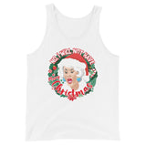 GG I Will Not Have A Merry XMas (Tank Top)-Christmas Tank Tops-Swish Embassy