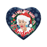 GG No I Will Not Have A Merry Xmas (Ceramic Ornament)-Ceramic Ornament-Swish Embassy