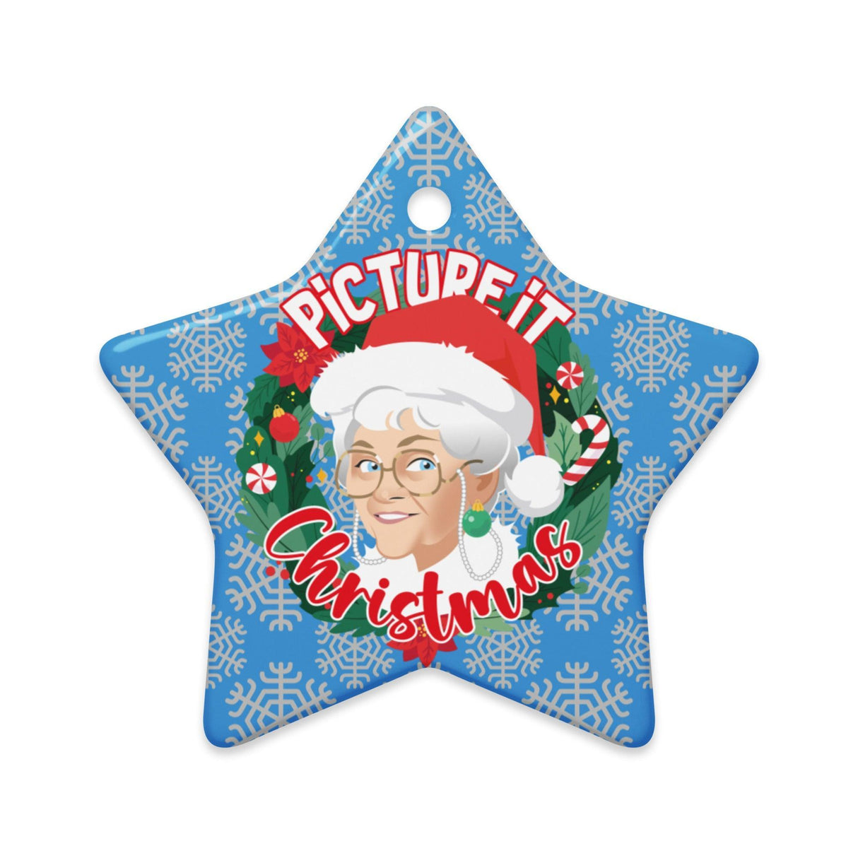 GG Picture It (Ceramic Ornament)-Ceramic Ornament-Swish Embassy