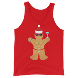 Gingerbread Circuit Man (Tank Top)-Christmas Tank Tops-Swish Embassy