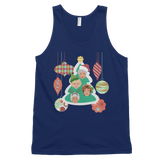 Golden Christmas (Tank Top)-Christmas Tank Tops-Swish Embassy