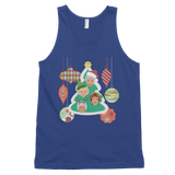 Golden Christmas (Tank Top)-Christmas Tank Tops-Swish Embassy
