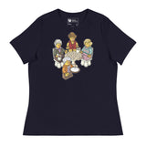 Golden Girls Blocks (Women's Relaxed T-Shirt)-Women's T-Shirts-Swish Embassy