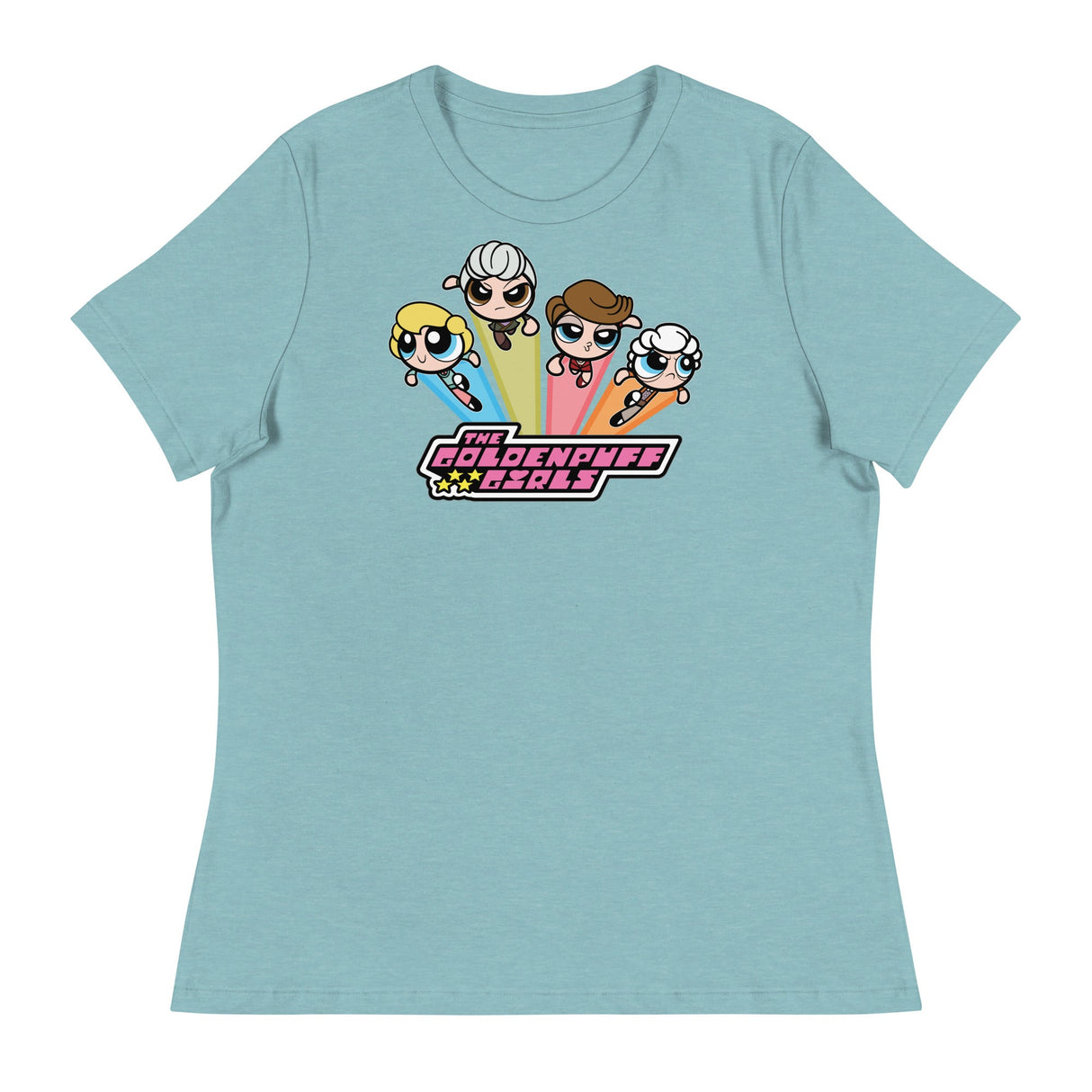 Goldenpuff Girls (Women's Relaxed T-Shirt)-Women's T-Shirts-Swish Embassy