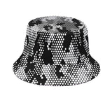 Halftone Camo (Allover Bucket Hat)-Allover Bucket Hat-Swish Embassy