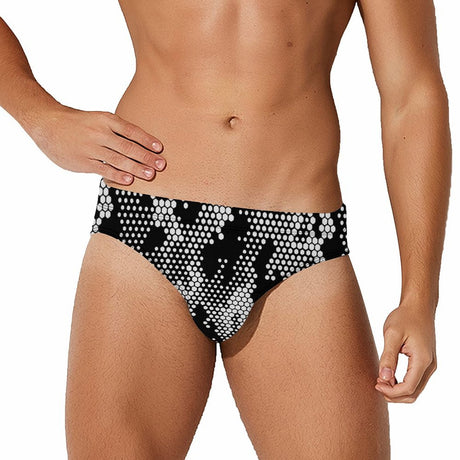 Halftone Camo (Swim Briefs)-Swim Briefs-Swish Embassy