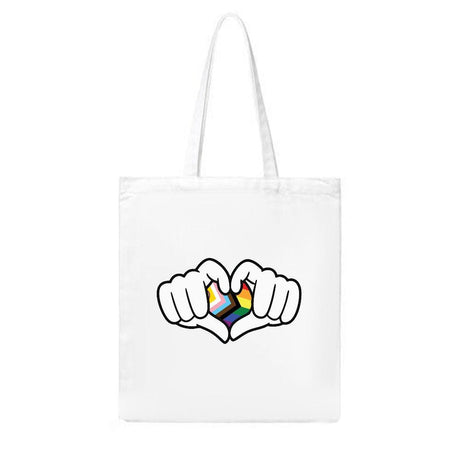 Heart Hands Pride (Canvas Bag)-Canvas Bag-Swish Embassy