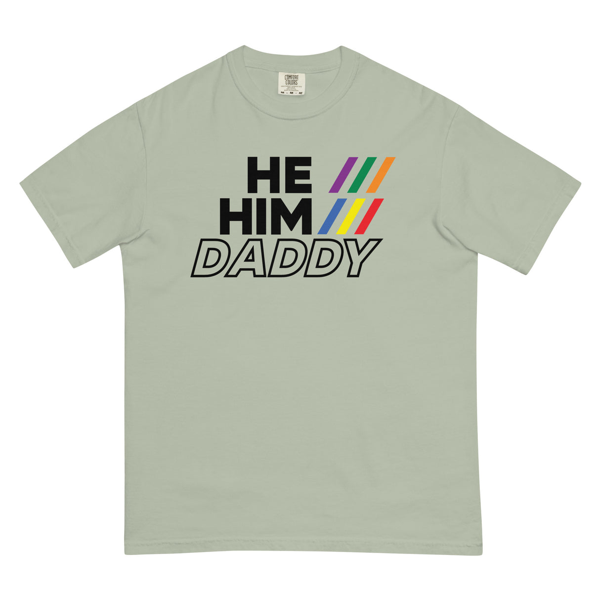 He/Him/Daddy (Boxy Tee)-Boxy T-Shirt-Swish Embassy