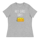 Hey Girl Hay (Women's Relaxed T-Shirt)-Women's T-Shirts-Swish Embassy