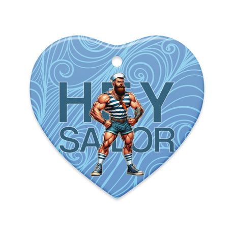 Hey Sailor (Ceramic ornament)-Ceramic Ornament-Swish Embassy