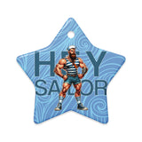 Hey Sailor (Ceramic ornament)-Ceramic Ornament-Swish Embassy