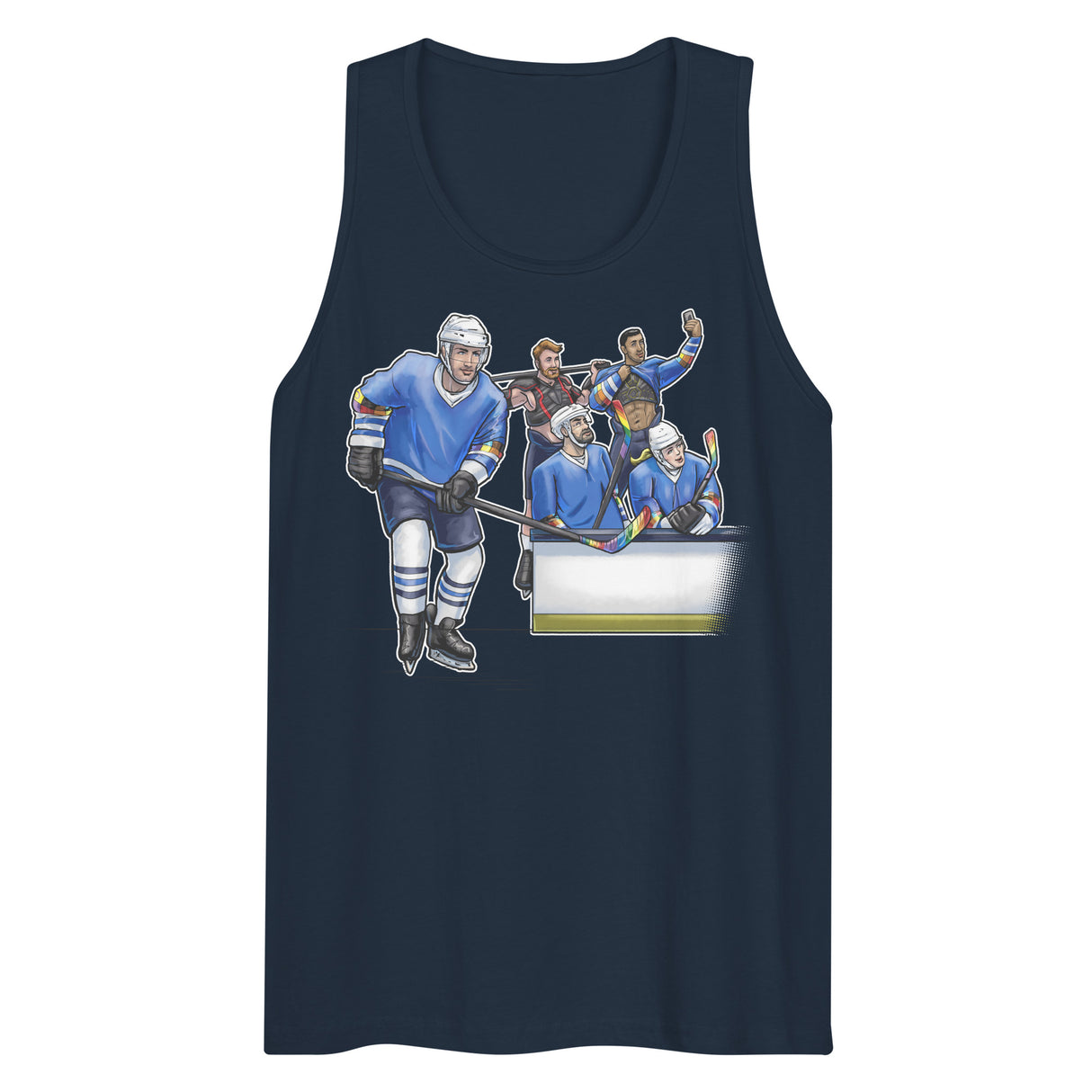 Hockey Pride (Tank Top)-Tank Top-Swish Embassy