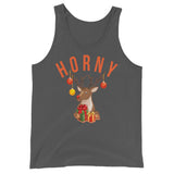 Horny (Tank Top)-Christmas Tank Tops-Swish Embassy