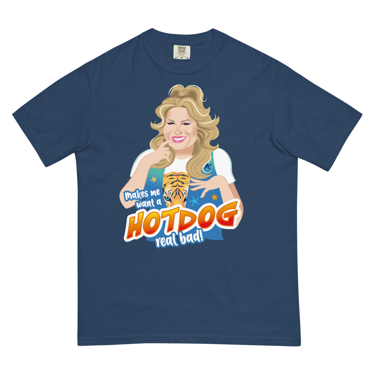 Hot Dog (Boxy Tee)-Boxy T-Shirt-Swish Embassy