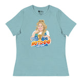 Hot Dog (Women's Relaxed T-Shirt)-Women's T-Shirts-Swish Embassy