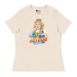 Hot Dog (Women's Relaxed T-Shirt)-Women's T-Shirts-Swish Embassy