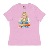 Hot Dog (Women's Relaxed T-Shirt)-Women's T-Shirts-Swish Embassy