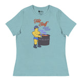 Hot Stuff Comin’ Thru (Women's Relaxed T-Shirt)-Women's T-Shirts-Swish Embassy