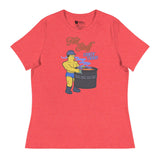 Hot Stuff Comin’ Thru (Women's Relaxed T-Shirt)-Women's T-Shirts-Swish Embassy
