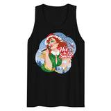 Hot To Snow (Tank top)-Christmas Tank Tops-Swish Embassy
