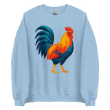 Huge Polygon Rooster (Sweatshirt)-Sweatshirt-Swish Embassy