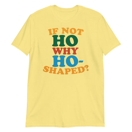 If Not Ho Why Ho-Shaped?-T-Shirts-Swish Embassy