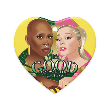 It'S Good To See Us (Ceramic ornament)-Ceramic Ornament-Swish Embassy