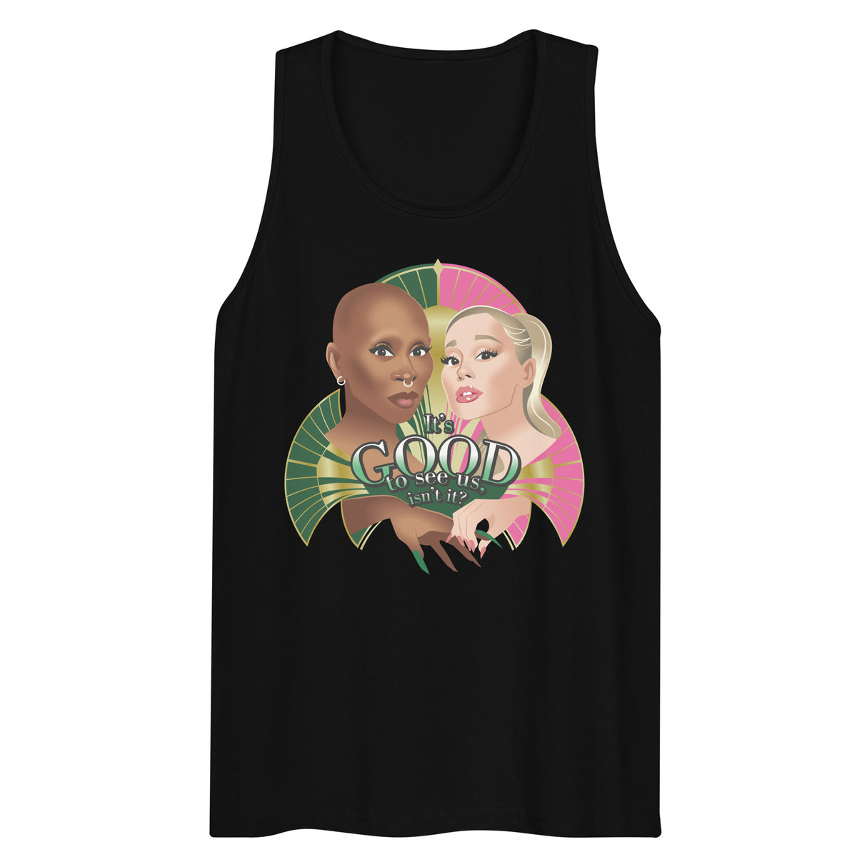 It's Good to See Us (Tank Top)-Tank Top-Swish Embassy