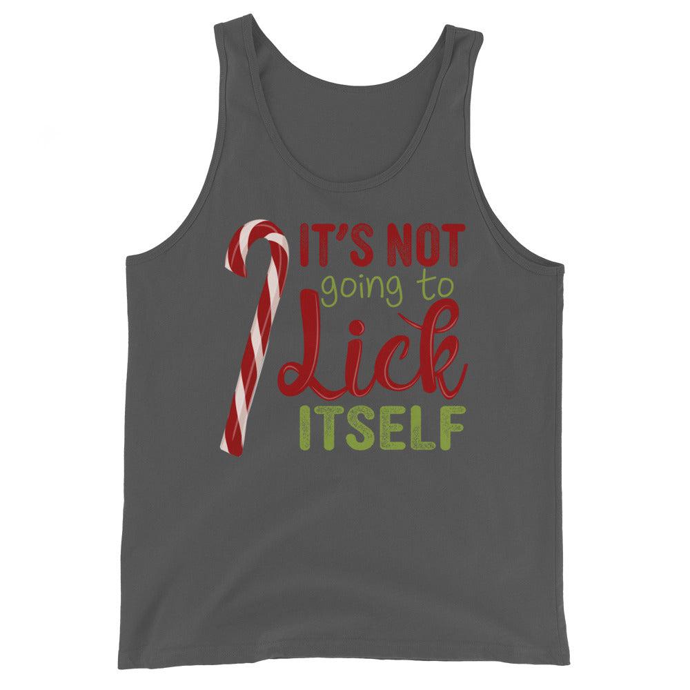 It's Not Going to Lick Itself (Tank Top)-Christmas Tank Tops-Swish Embassy