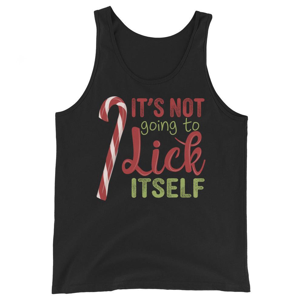 It's Not Going to Lick Itself (Tank Top)-Christmas Tank Tops-Swish Embassy