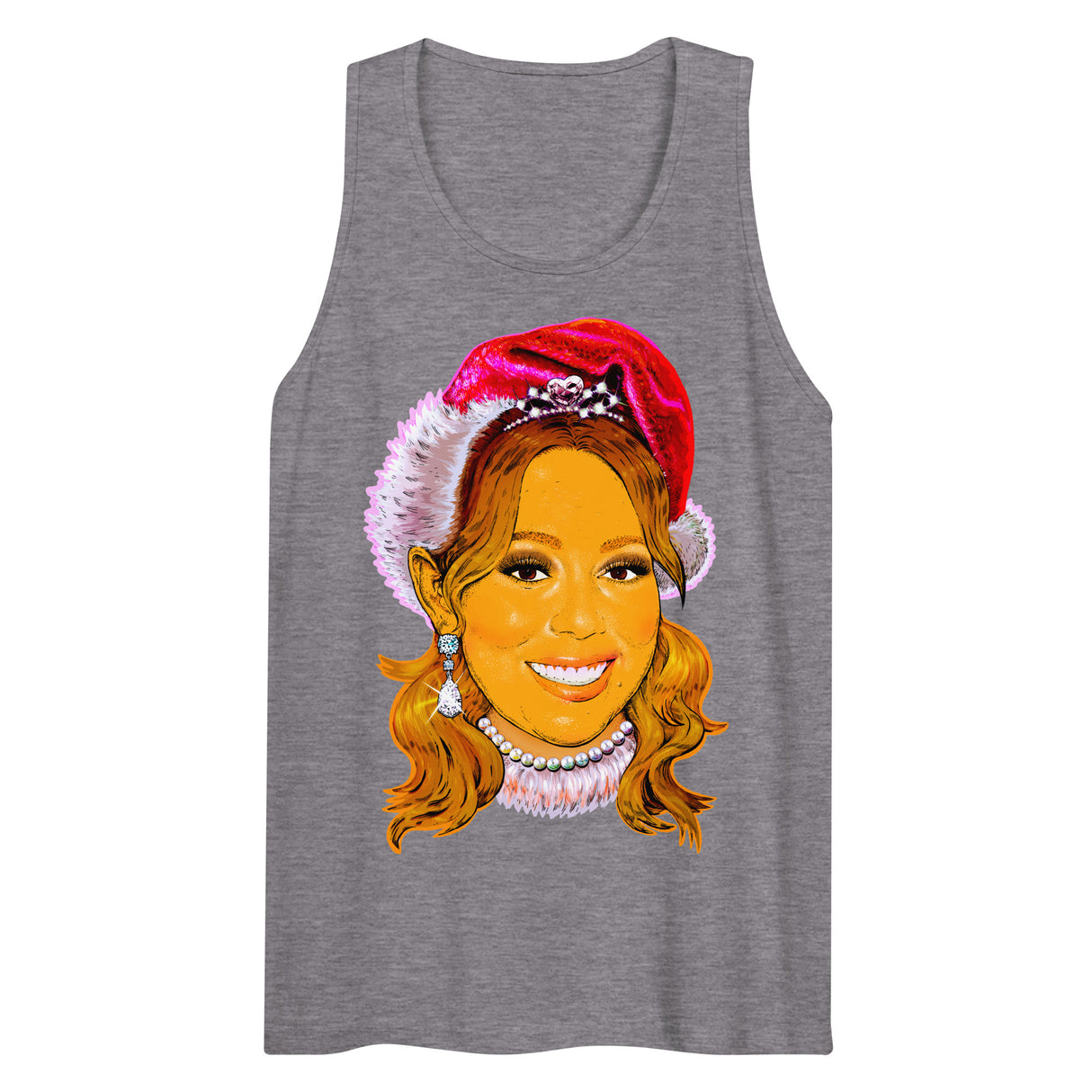 It's Time (Tank Top)-Christmas Tank Tops-Swish Embassy