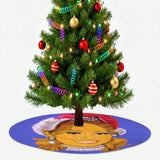 It's Time (Tree Skirt)-Tree Skirts-Swish Embassy