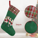 Jingle Bell Rock (Sequin Christmas Stocking)-Christmas Stockings-Swish Embassy