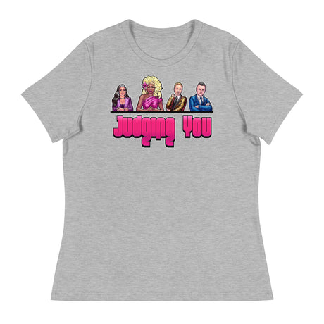 Judging You (Women's Relaxed T-Shirt)-Women's T-Shirts-Swish Embassy