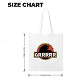 Jurassic Bear (Canvas Bag)-Canvas Bag-Swish Embassy