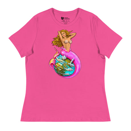 La Isla Sirena (Women's Relaxed T-Shirt)-Women's T-Shirts-Swish Embassy