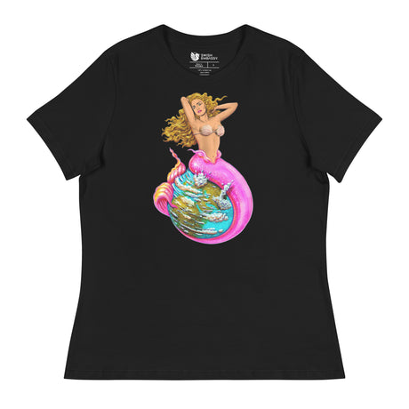 La Isla Sirena (Women's Relaxed T-Shirt)-Women's T-Shirts-Swish Embassy