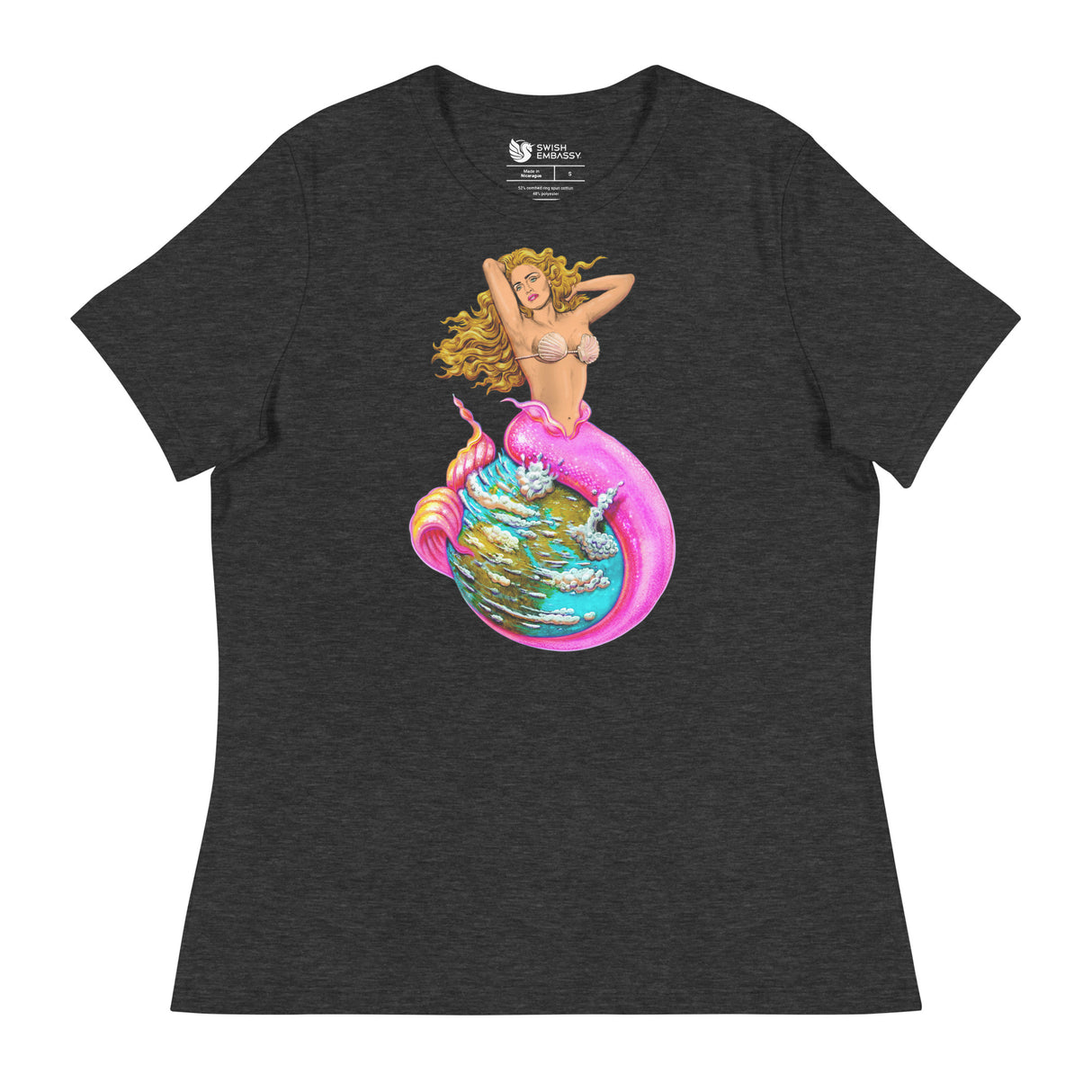 La Isla Sirena (Women's Relaxed T-Shirt)-Women's T-Shirts-Swish Embassy