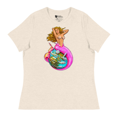 La Isla Sirena (Women's Relaxed T-Shirt)-Women's T-Shirts-Swish Embassy