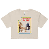 Let's Clean the VCR (Crop Top)-Crop Top-Swish Embassy