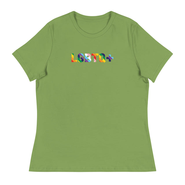 LGBTQ+ (Women's Relaxed T-Shirt)-Women's T-Shirts-Swish Embassy