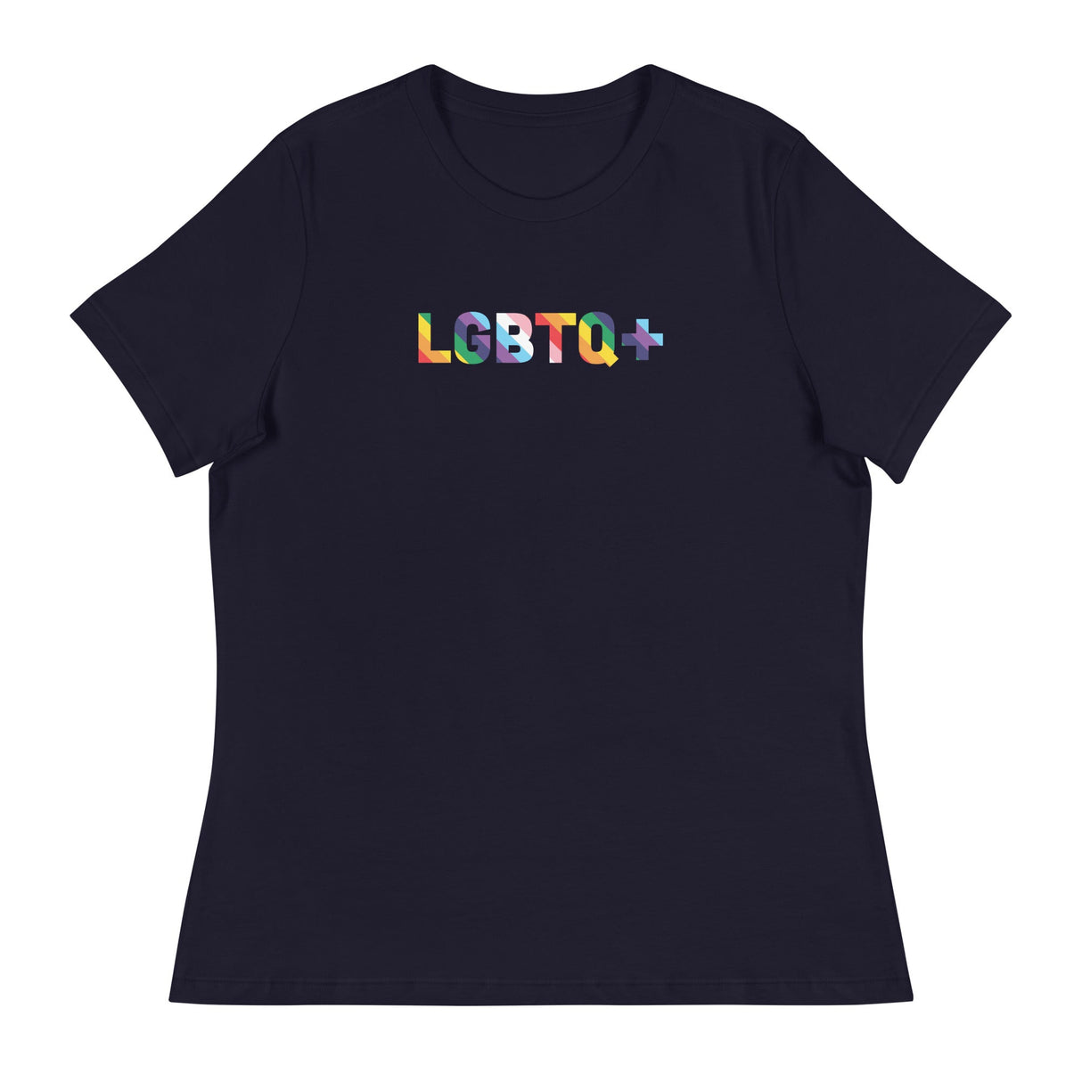 LGBTQ+ (Women's Relaxed T-Shirt)-Women's T-Shirts-Swish Embassy