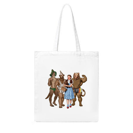 Lions and Otters and Bears, Oh my! (Canvas Bag)-Canvas Bag-Swish Embassy
