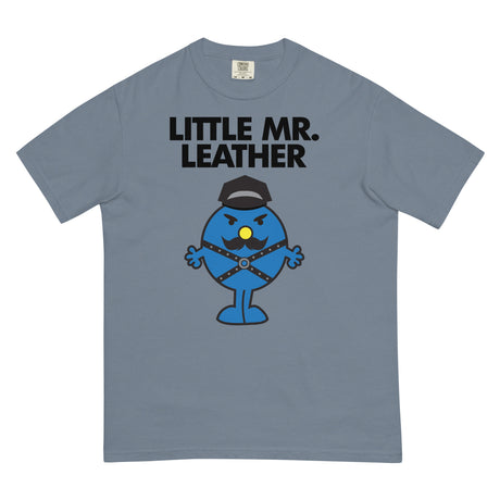 Little Mr. Leather (Boxy Tee)-Boxy T-Shirt-Swish Embassy
