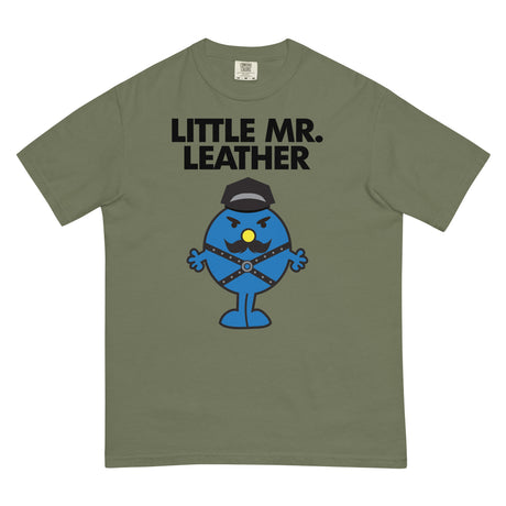 Little Mr. Leather (Boxy Tee)-Boxy T-Shirt-Swish Embassy