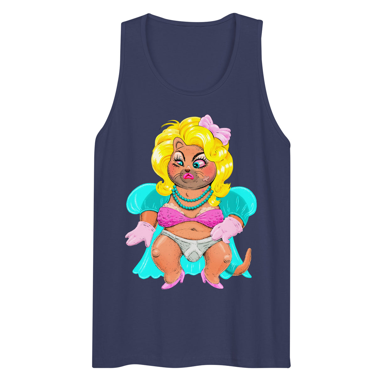 Look What the Cat Dragged In (Tank Top)-Tank Top-Swish Embassy