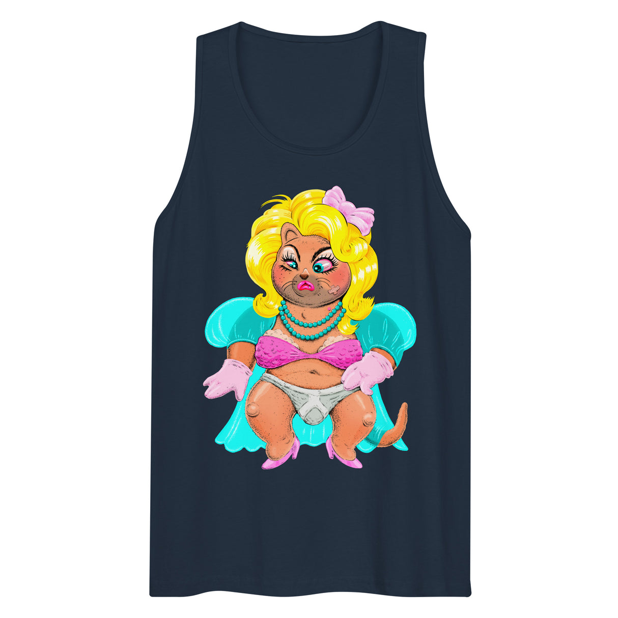 Look What the Cat Dragged In (Tank Top)-Tank Top-Swish Embassy