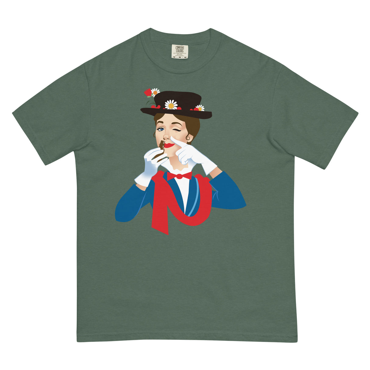 Mary Poppers (Boxy Tee)-Boxy T-Shirt-Swish Embassy