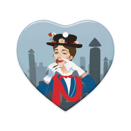 Mary Poppers (Ceramic ornament)-Ceramic Ornament-Swish Embassy